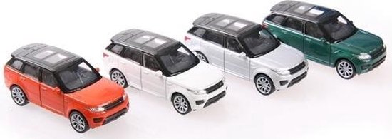 De vreemdeling Maxim Hopelijk Land Rover range sport speelgoed auto Wit - modelauto | bol.com