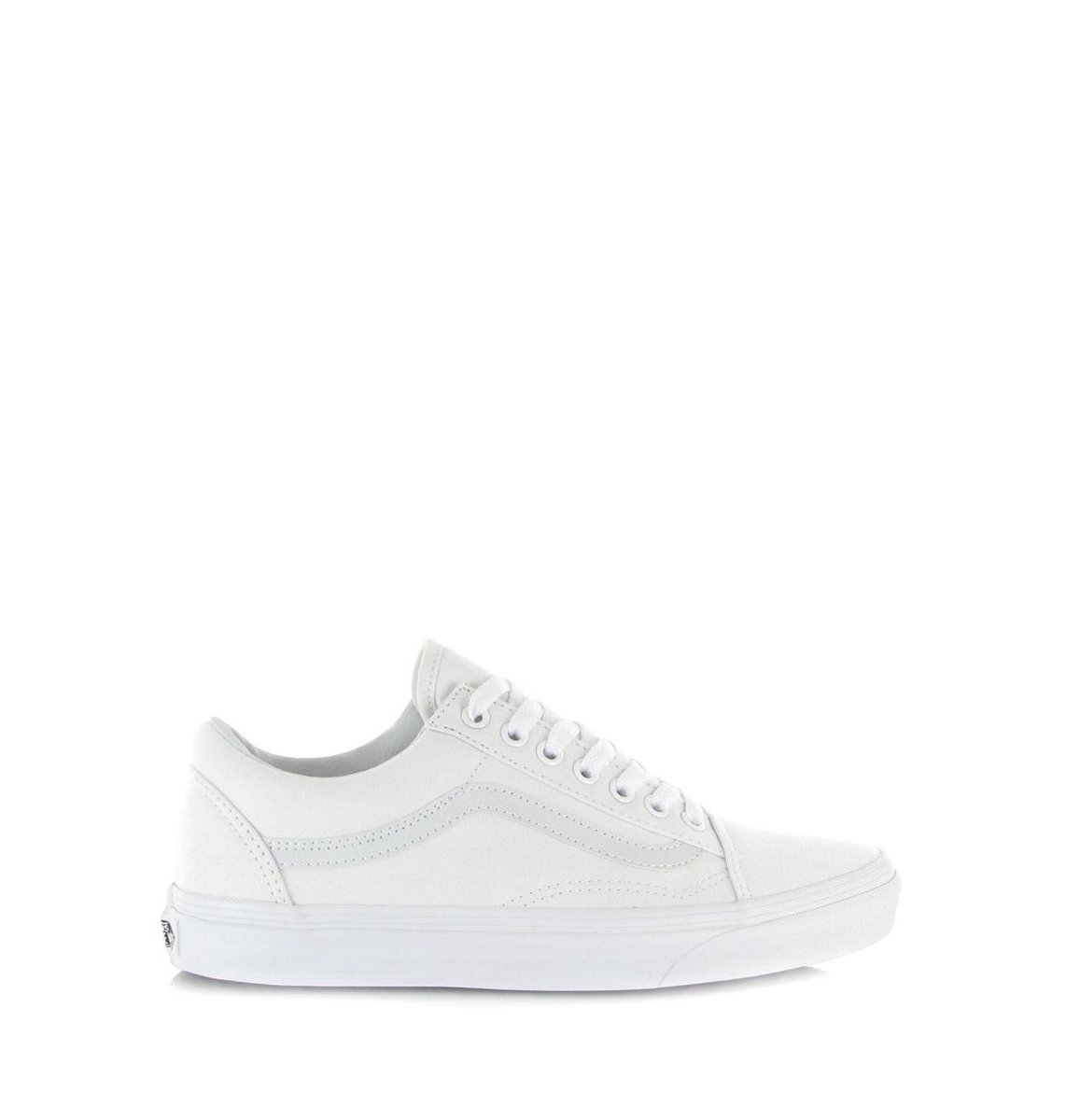Vans Old Skool Dames en Heren Sneaker VN000D3HW00 Wit