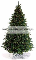 Kunstkerstboom warme LED verlichting Utah 360cm 450cm - lengte 450 cm en  takken