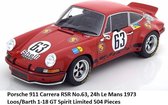 Porsche 911 Carrera RSR Nr# 63 24Hrs Le Mans 1973 Loos / Barth 1-18 GT Spirit Limited 504 Pieces