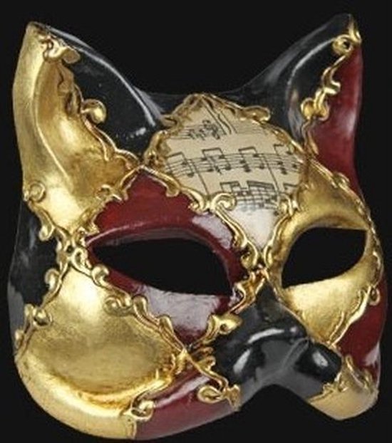 Venetiaanse muziek masker | bol.com