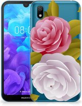 Back Case Huawei Y5 (2019) TPU Siliconen Hoesje Roses