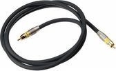 Thomson KHC012 audio kabel 1,5 m RCA Zwart