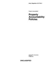 Army Regulation AR 735-5 Property Accountability Policies 10 May 2013