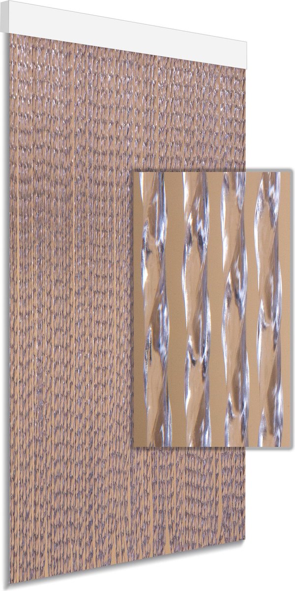 DEGOR - Vliegengordijn/deurgordijn - 90x210 cm - Transparant