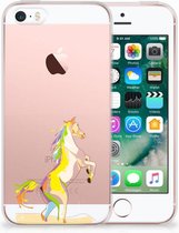 iPhone SE | 5S Uniek TPU Hoesje Horse Color