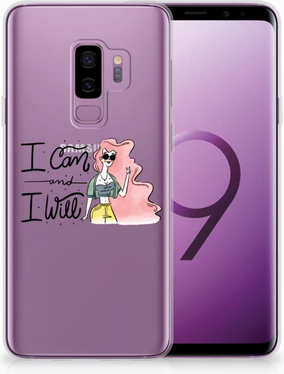 Samsung Galaxy S9 Plus Telefoonhoesje met Naam i Can