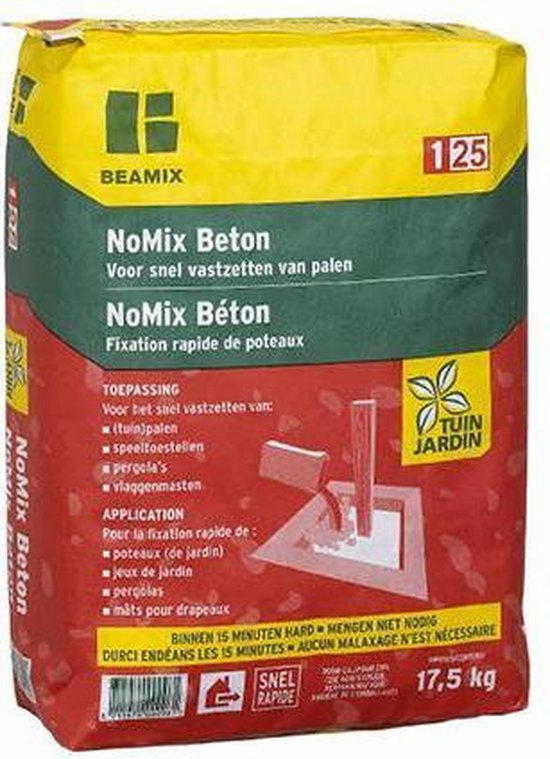 Beamix Betonmortel NoMix 17.5 NM - 17,5 kg