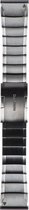 Garmin Quick Release Titanium Horlogebandje - 18mm Polsbandje - Wearablebandje - Carbon Grey