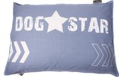Lex & Max Dogstar Coussin pour chien rectangle 100x70cm fadedblue