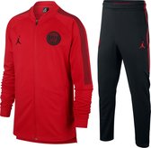 Nike Dry PSG Trainingspak Junior  Trainingspak - Maat 128  - Unisex - rood/zwart S-128/140