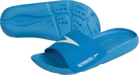 Speedo Atami Cor Slide - Slippers - Unisex - Maat 29.5 - Blauw |