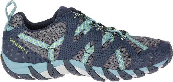 Merrell Sportschoenen - Maat 40 - Vrouwen - grijs/blauw/geel