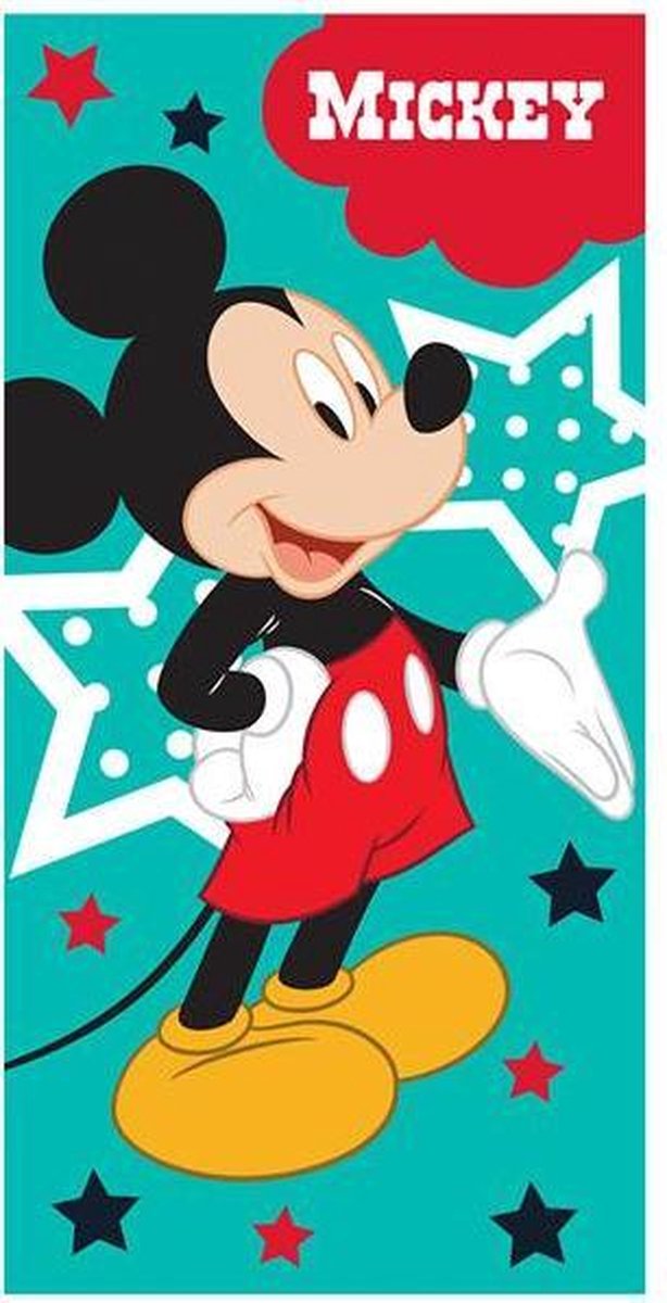 Disney Mickey Mouse Strandlaken 70 x 140 cm Multi
