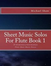 Sheet Music Solos For Flute Book 1