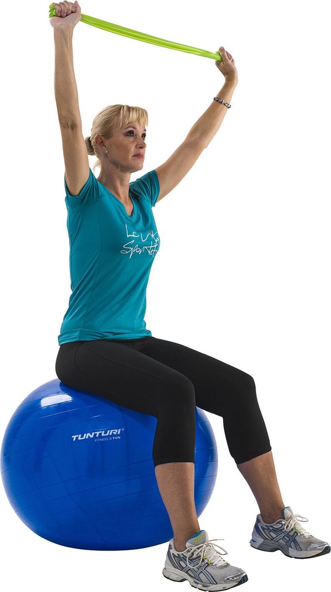 Tunturi Weerstandsband - Lichte Weerstand - Fitness elastiek - Geel |  bol.com