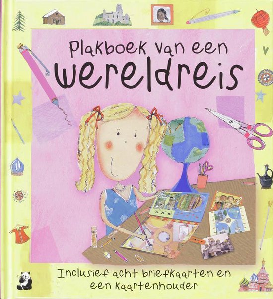 Cover van het boek 'Plakboek van een wereldreis'