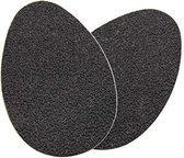 2 Paar schoenzool anti slip pads – zelfklevende anti slip zolen – handig bij gladde zolen - zwart – one size