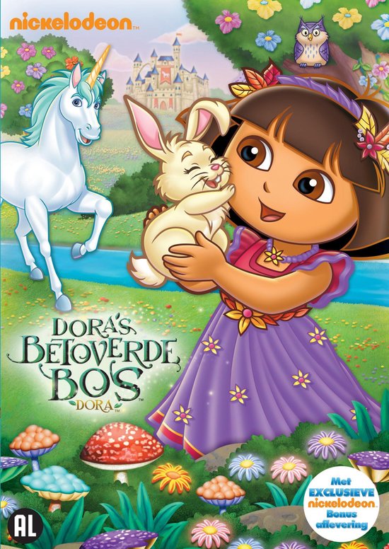 Cover van de film 'Dora The Explorer - Dora's Betoverende Bos'