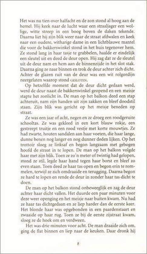 De Man Op Het Balkon