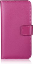 Shop4 - iPhone Xs Hoesje - Wallet Case Business Roze