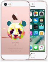 iPhone SE | 5S TPU Hoesje Design Panda Color
