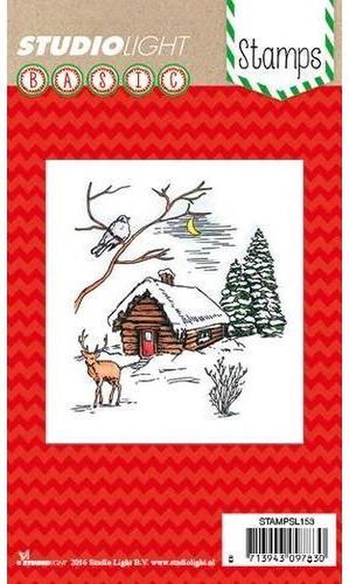 Kerst - Transparante Stempel - A6