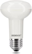 Groenovatie LED Reflectorlamp E27 Fitting - 8W - 104x63 mm - Warm Wit
