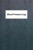 Blood Pressure Log
