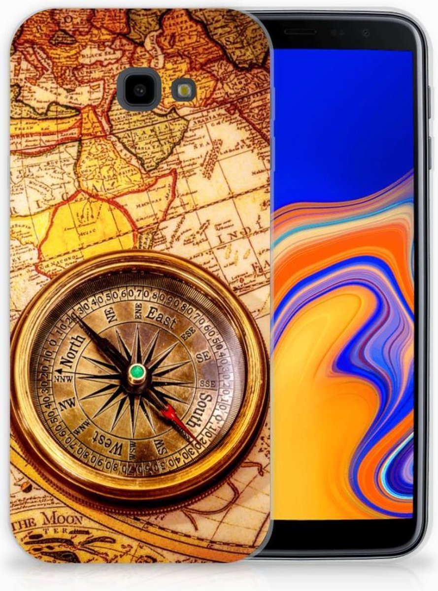 Samsung Galaxy J4 Plus (2018) Siliconen Back Cover Kompas