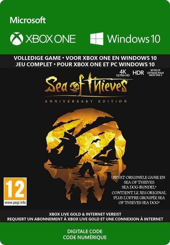 Sea of Thieves: Anniversary Edition - Xbox One / Windows 10 Download - Microsoft