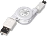 SPEEDLINK PSP™ USB Cable retractable, white