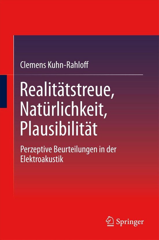 Realitätstreue, Natürlichkeit, Plausibilität - cover