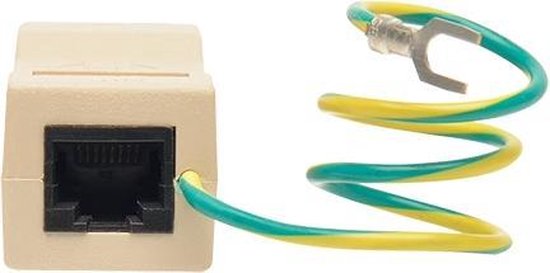 Dispositif de protection contre les surtensions Tripp Lite DTEL2 120-230 V beige