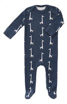 Fresk Pyjama met Voetjes Giraf Indigo Blue 6-12 mnd