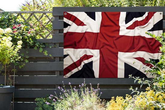 Le drapeau de la Groot Poster jardin 180x120 cm - Toile de jardin / Toile d'extérieur / Peintures d'extérieur (décoration de jardin) XXL / Groot format!