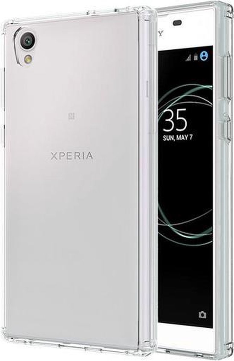 Transparant Tpu siliconen hoesje Geschikt voor Sony Xperia L1