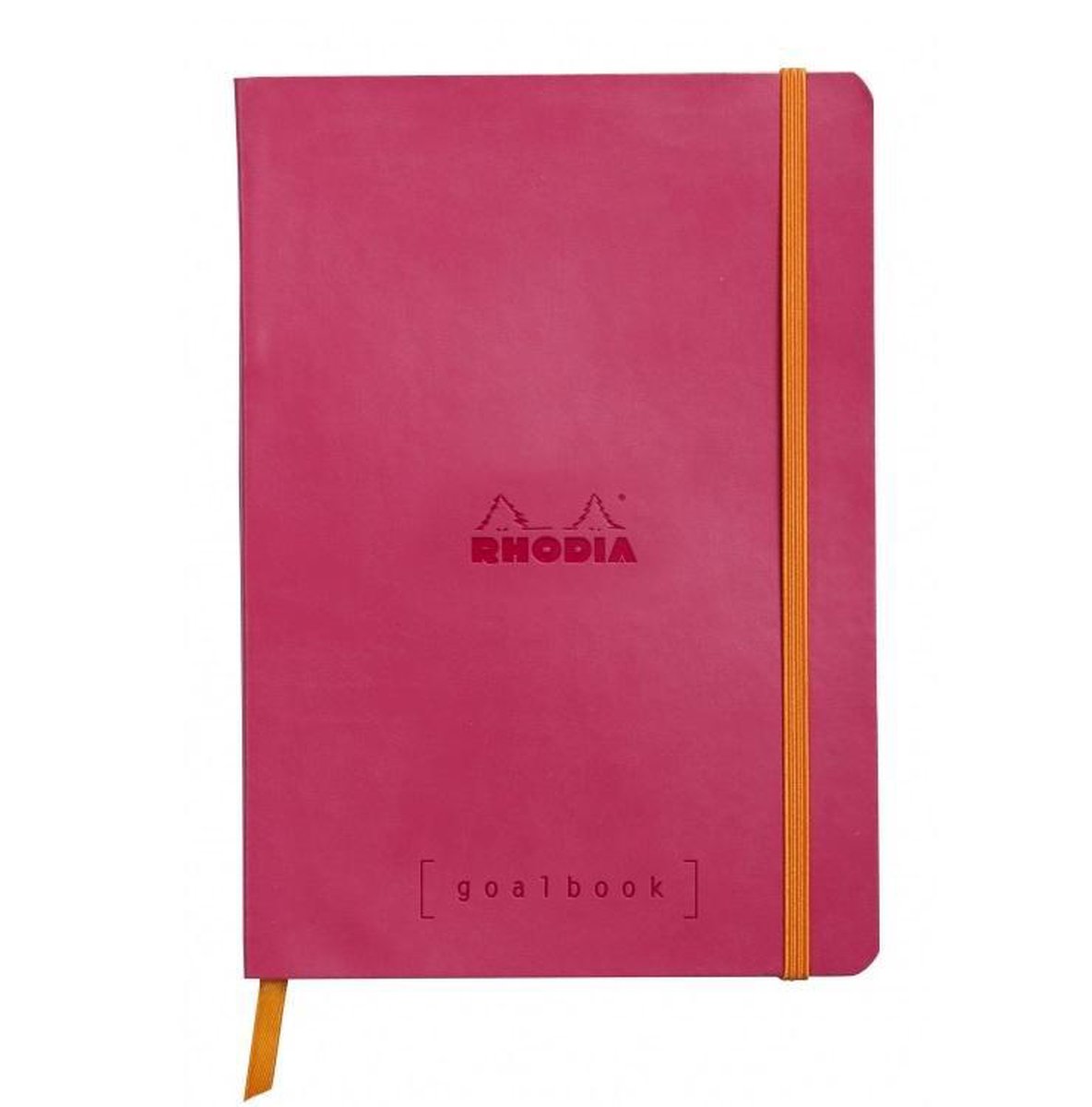 Rhodia Goalbook – Bullet Journal – A5 – 14,8x21cm – Softcover – Gestippeld – Dotted – Raspberry