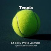 Tennis 8.5 X 8.5 Photo Calendar September 2019 -December 2020
