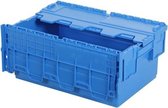 Boîte de rangement / caisse empilable - Polypropylène - 42 litres - Bleu
