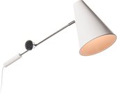 extra arm t.b.v. Vloerlamp Obscur Wit / Chroom