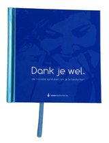 Boekomslag van 'Dank je wel'