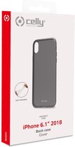 Celly TPU Back Cover Apple iPhone XR Zwart Transparant