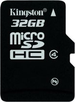 Kingston 32GB MicroSDHC-Geheugenkaart (class 4)