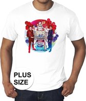 Toppers Grote maten - wit Toppers in concert 2019 officieel plus size t-shirt heren - Officiele Toppers in concert merchandise XXL
