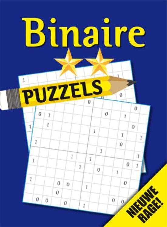 Cover van het boek 'Binaire puzzels 2 sterren' van Leo de Winter
