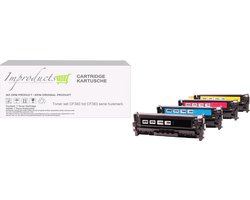 Improducts Improducts® Toner - Alternatief Hp 312A HP CF380X, CF381A, CF382A, CF383A multi pack