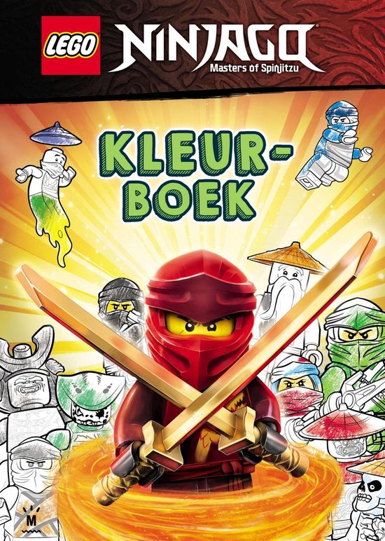 Lego Ninjago - LEGO NINJAGO Kleurboek - Merkloos | Tiliboo-afrobeat.com