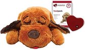 Snuggle Puppy bruin - met warmtebron en hartslag Smart Pet Love