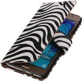 Samsung Galaxy On5 - Zebra Booktype Wallet Hoesje